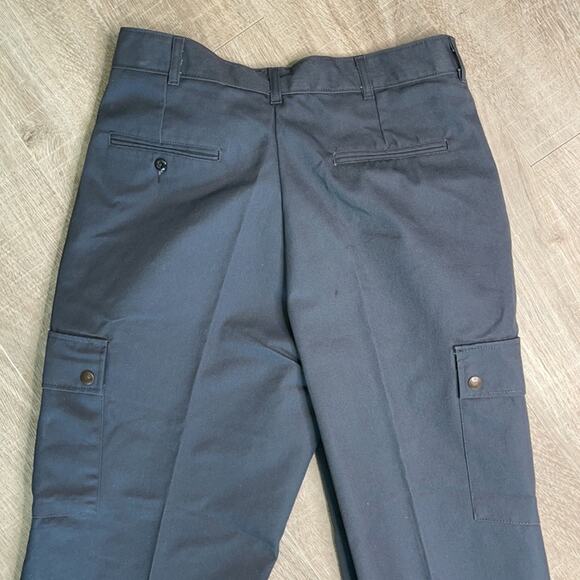WEARGUARD Men's Charcoal Gray Blue Cargo Utility Pants - Picture 6 of 8